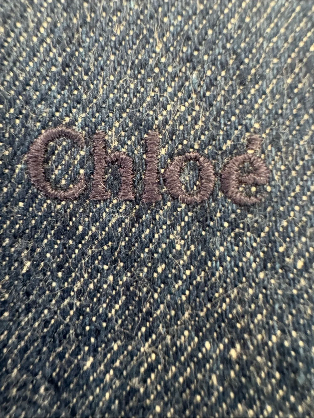100% Authentic Chloe Denim Tote - Excellent Condition